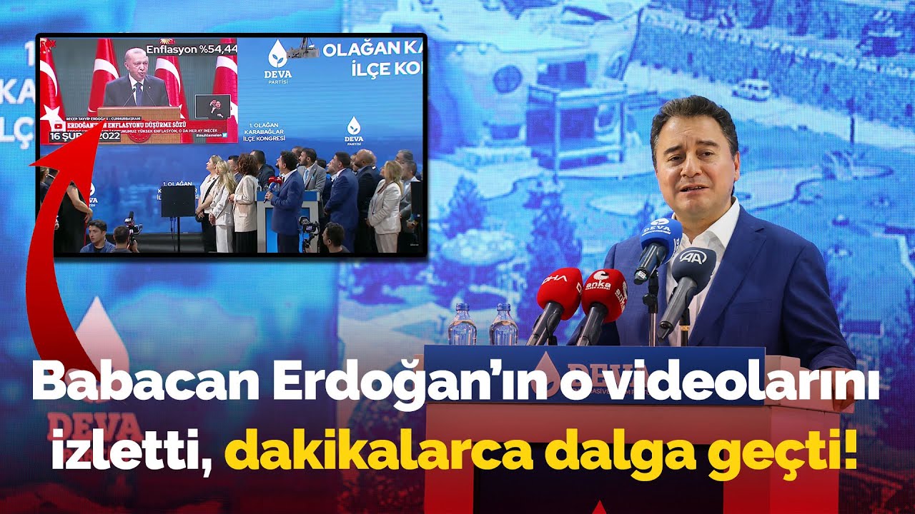 Ali Babacan Erdoğan'ın o videolarını izletti, dakikalarca dalga geçti: 