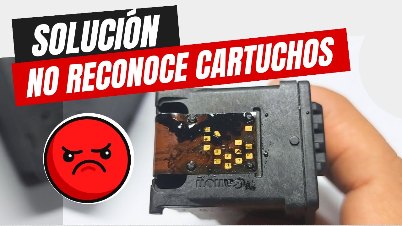 Impresora canon NO RECONOCE cartuchos ✅ Solución Impresora NO RECONOCE cartuchos Canon ✅Cartuchos HP