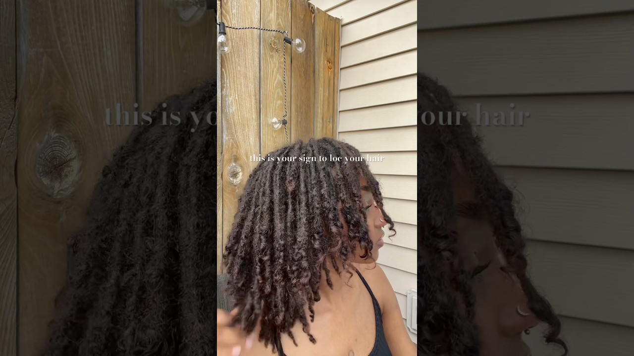 your sign to start your loc journey!💕 #locs #locjourney #blackhairandskincare #naturalhair