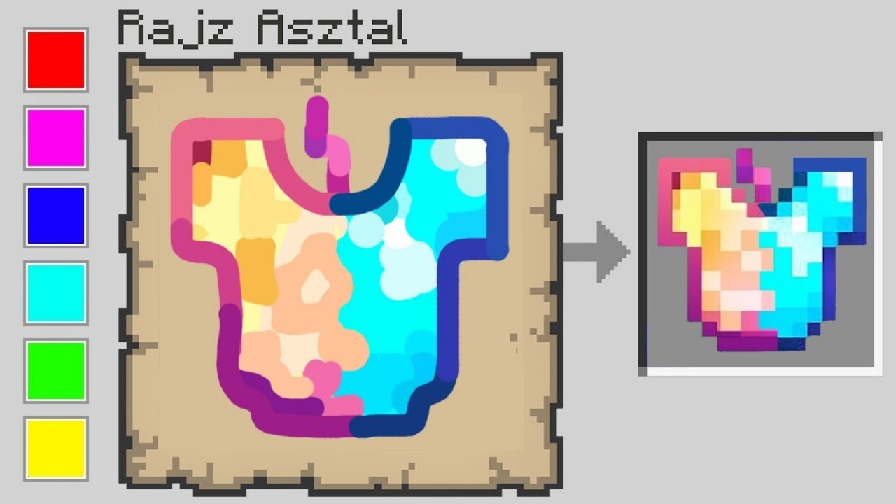 MINECRAFT DE AKÁRMIT RAJZOLSZ = MEGKAPOD!