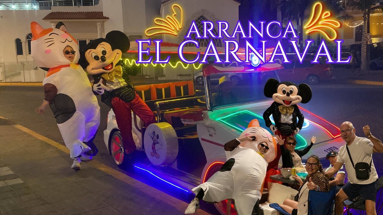 Arranca el ambiente de Carnaval… ¡y aparece Krikiiii Mouse!
