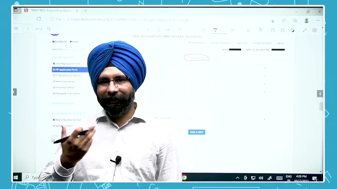 MCC NEET UG 2022 Counselling Registration Step by step Process in Detail  FAQs and Changes