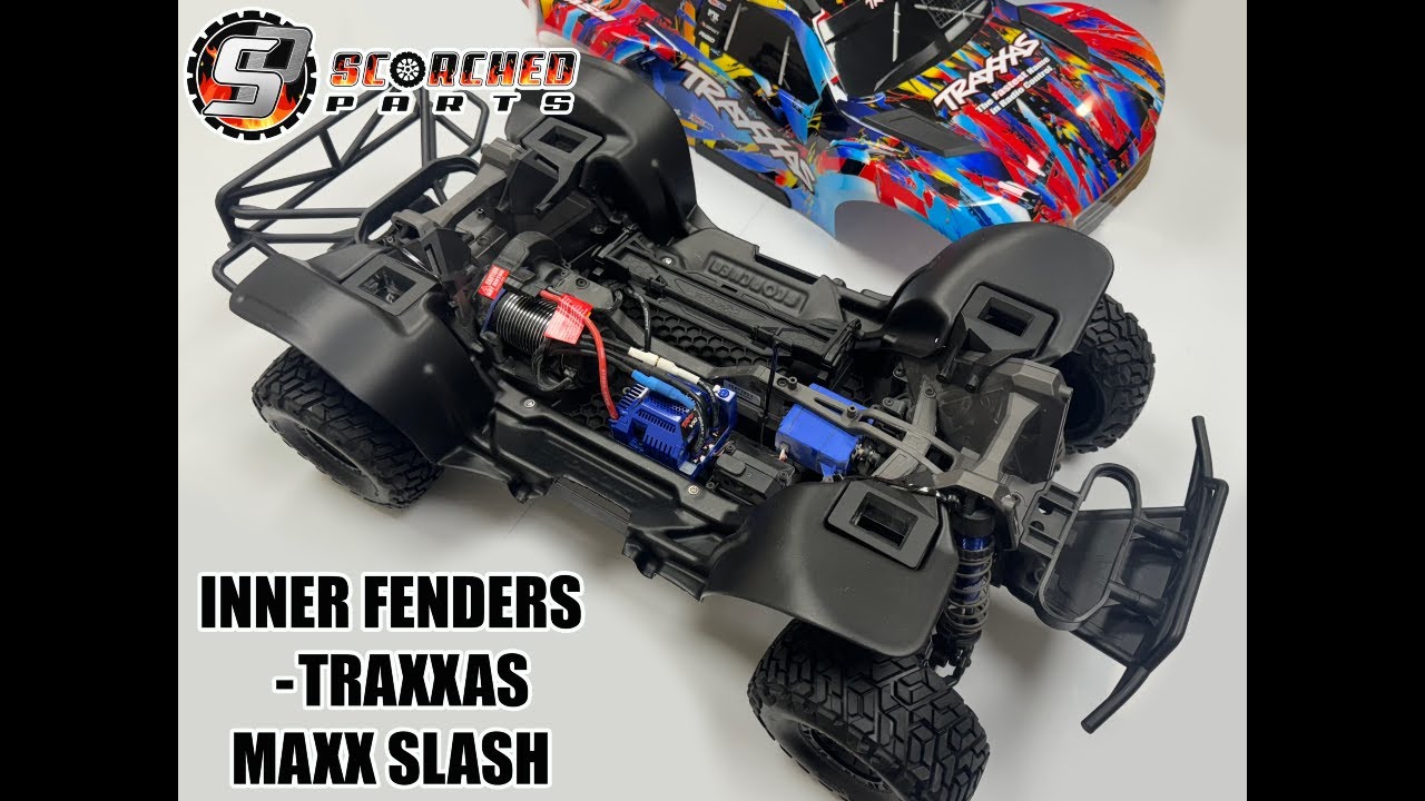 Scorched Inner Fenders for Traxxas Maxx Slash - Cut and fit