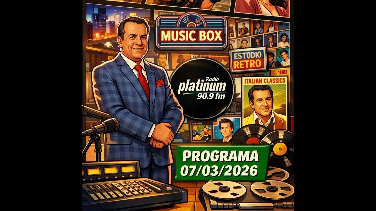 PLATINUM FM MUSICBOX Programa 7 d Marzo del 2026 Cantantes italianos que cantaron en español