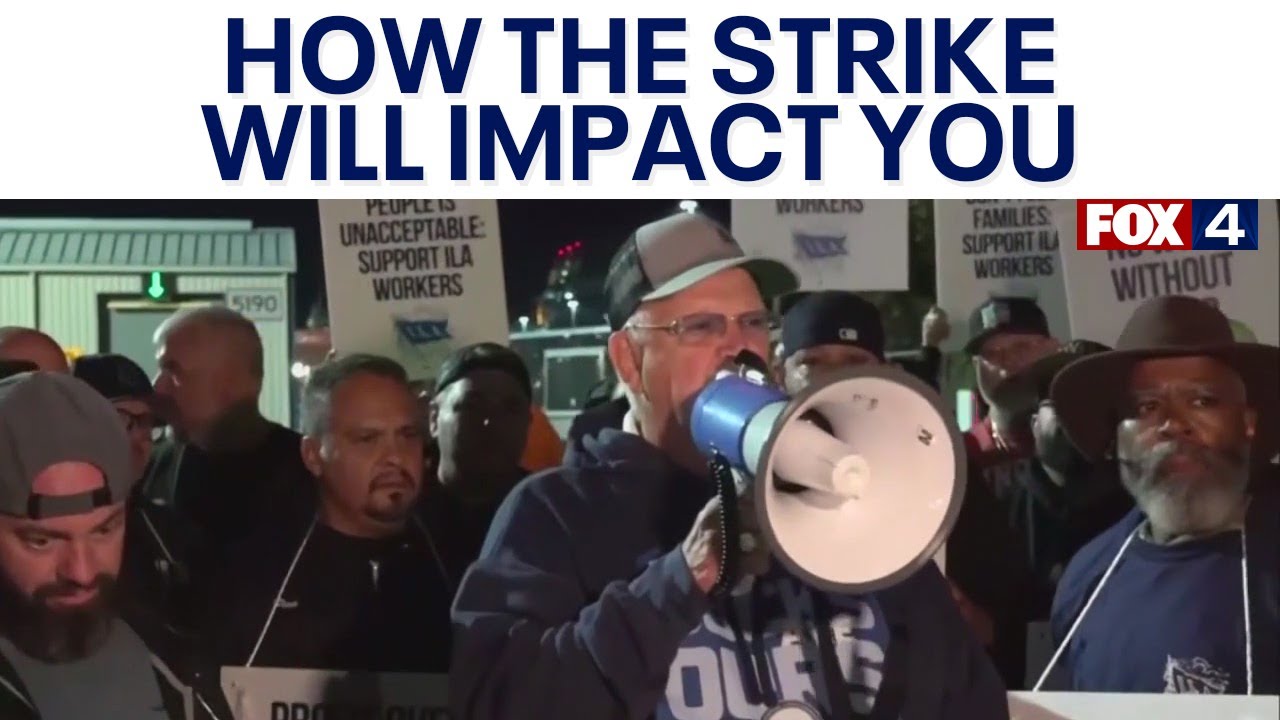 Port Strike: How dock workers striking could affect North Texas