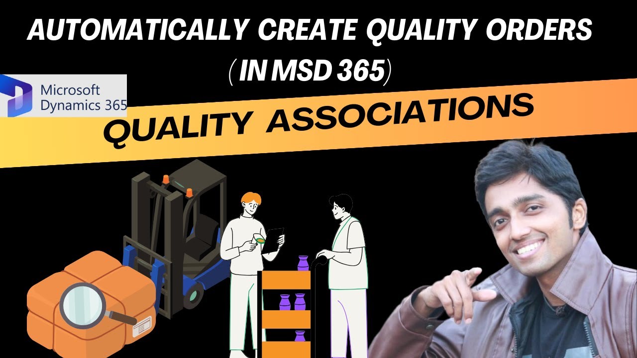 Automatically create Quality orders in #microsoftdynamics365 #financeandoperations #d365talks #d365