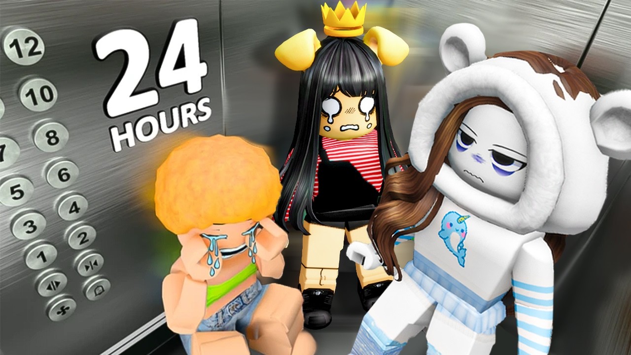 24 ORE IN ASCENSORE SU ROBLOX!