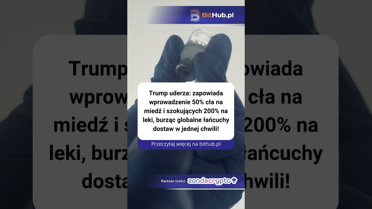 200% cła na leki? Trump prowokuje Big Pharmę i sojuszników