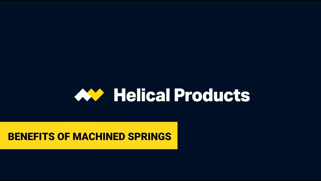 Benefits of Machined Springs - Helical Products
