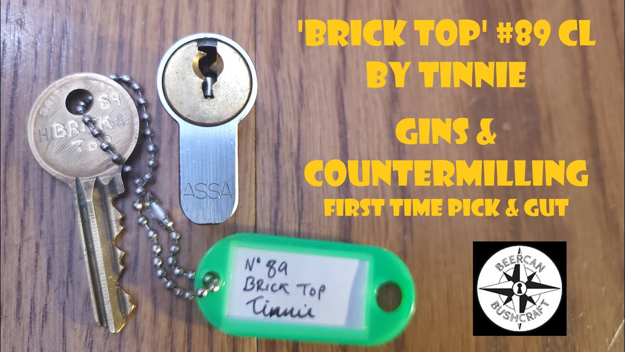 'Brick Top' #89 Challenge Lock By @BeercanBushcraft - All Gins & Counter-milling First Pick & Gut
