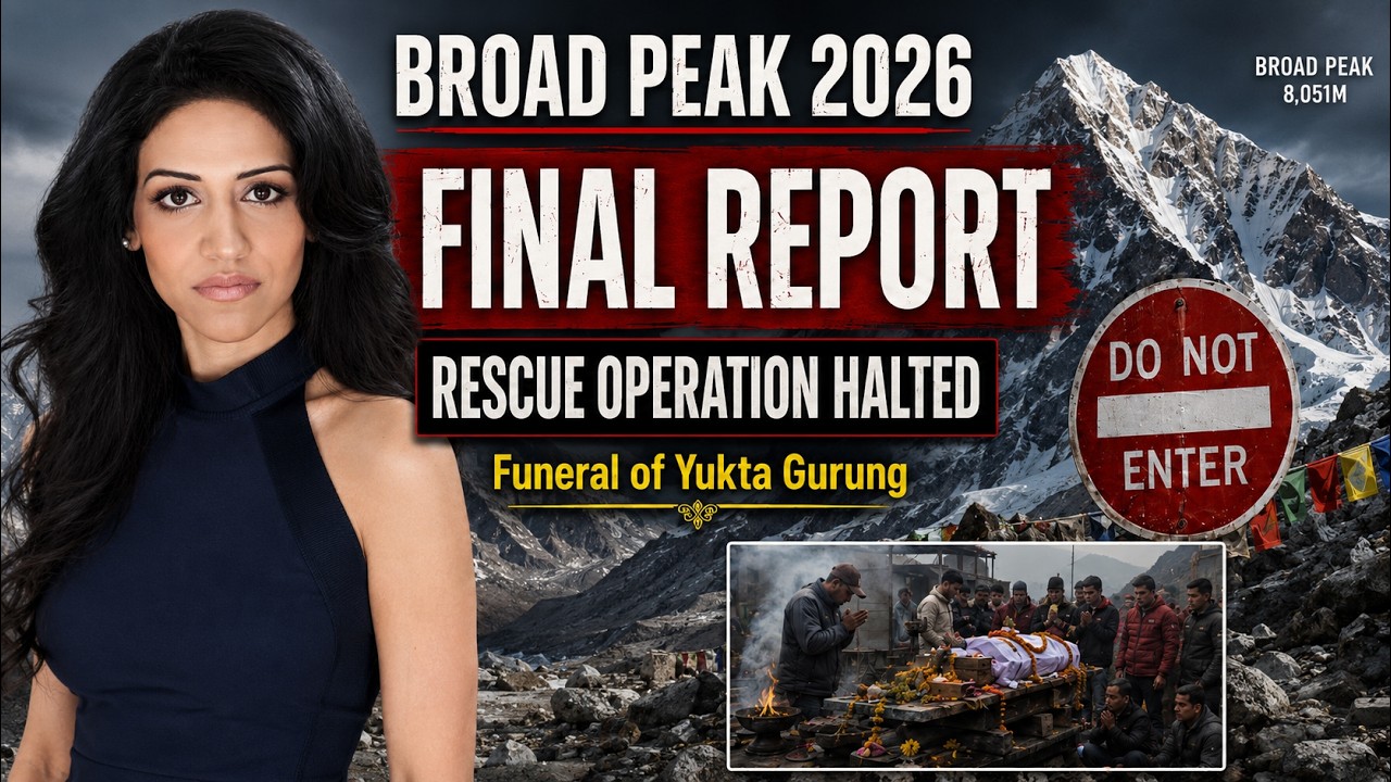 Nims Dai & Broad Peak Avalanche: Final Report!Rescue Operation Halted 3 Left Behind | Aug 08 &rsquo;26