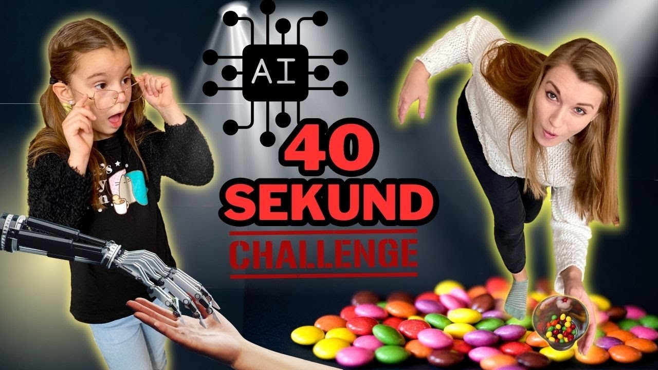 40 sekund challenge z utrudnieniami od sztucznej inteligencji🤩💖