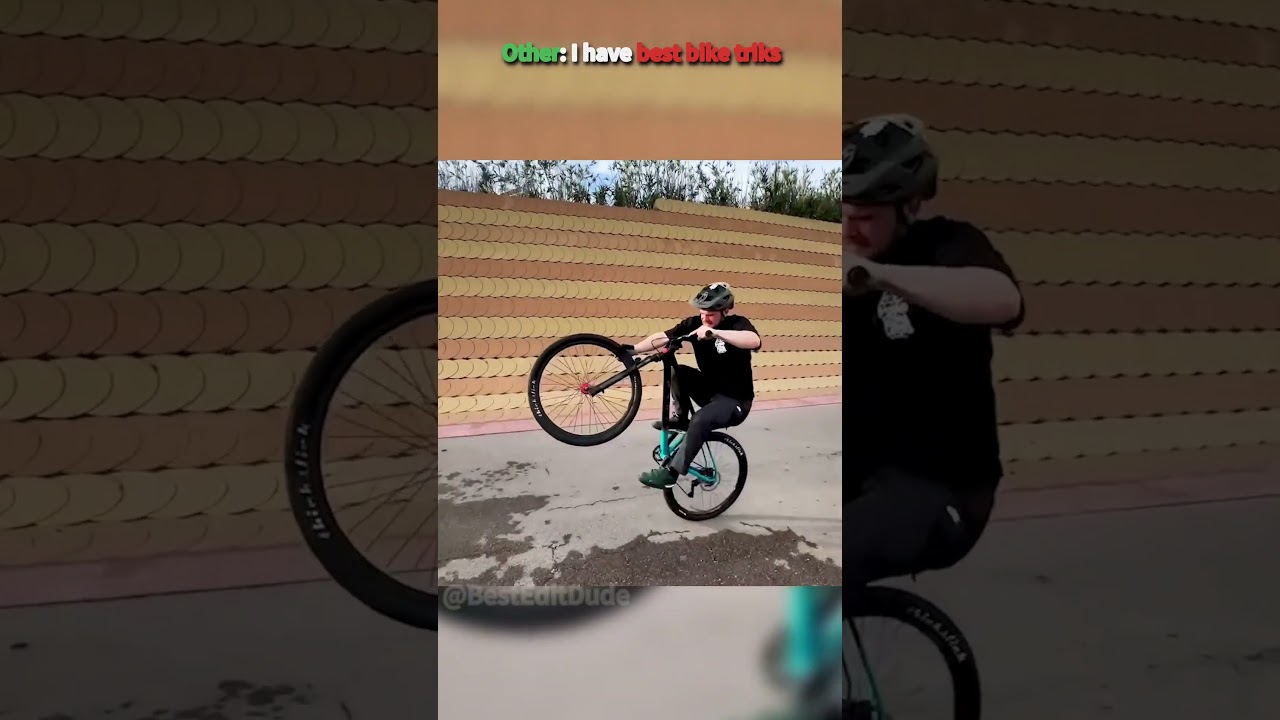 OTHER BIKE TRIKS vs The Last Guy💀 Part 2 #edit