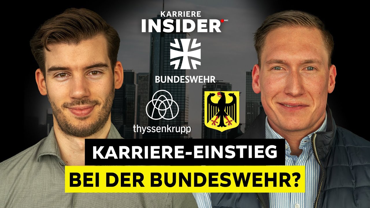 Studium, Berufseinstieg und Promotion bei der Bundeswehr - wie geht das? | Karriere Insider