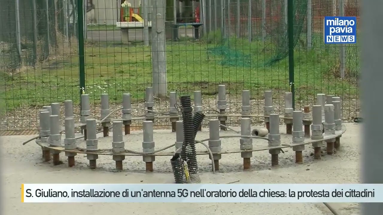 S. Giuliano, installazione di un'antenna 5G nell'oratorio della chiesa: la protesta dei cittadini