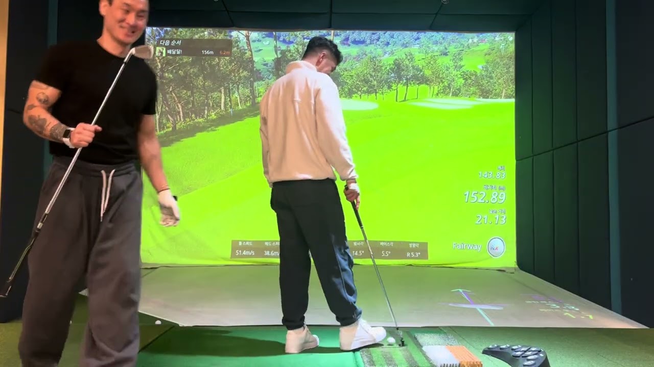 ⛳️스크린 명랑골프🏌🏼‍♂️16~18HOLE