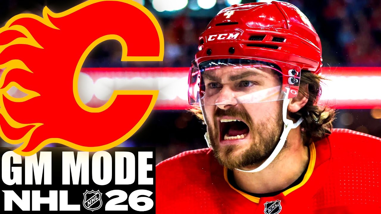 First Trade - NHL 26 - Calgary Flames - GM Mode Commentary ep 3
