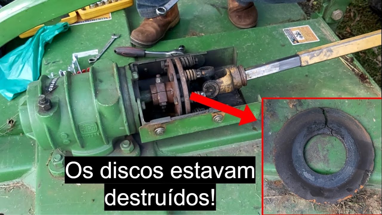 Aprenda a trocar os discos de embreagem da roçadeira TATU de maneira fácil!