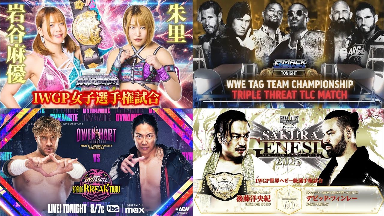 Top 20 Pro-Wrestling Matches of April 2025