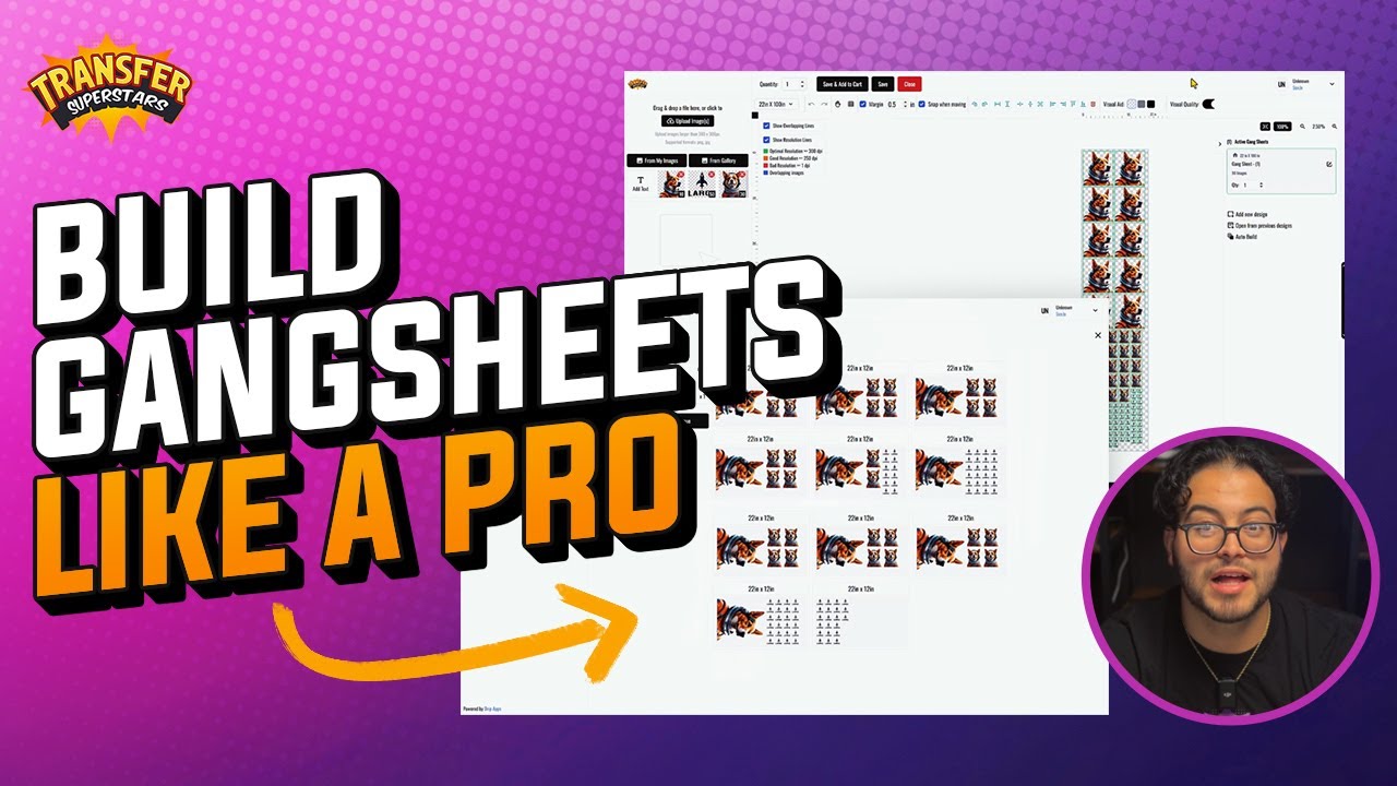 Build Gangsheets Like A Pro New Gangsheet Builder Tutorial