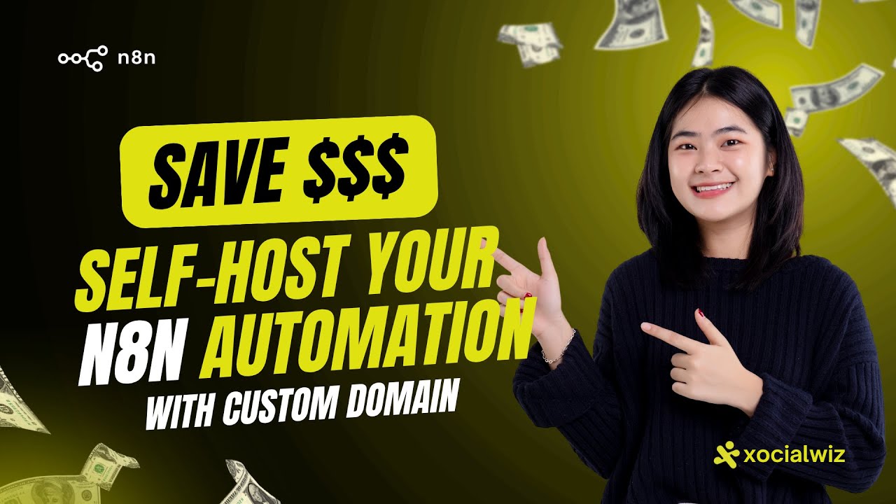 Self-Host n8n Automation on Hetzner VPS with Custom Domain | Save $$$ | Full Step-by-Step Guide