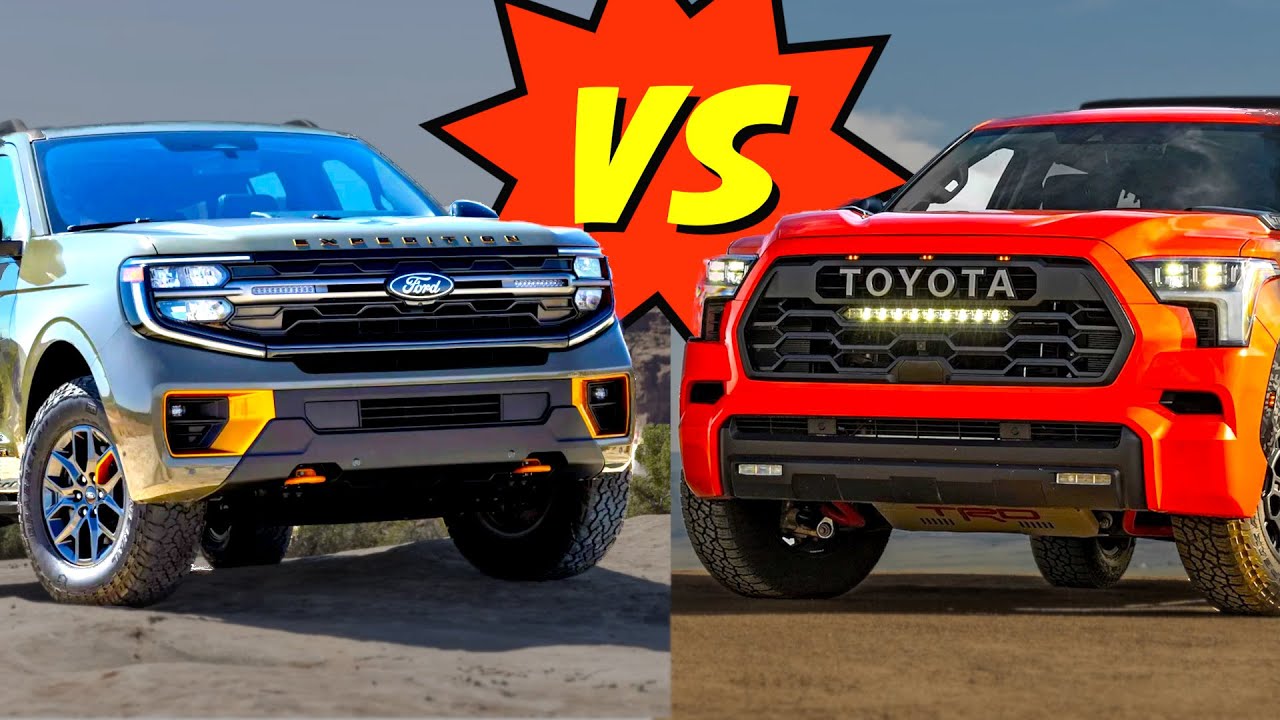 Ford Expedition Tremor 2025 vs Toyota Sequoia TRD Pro 2024