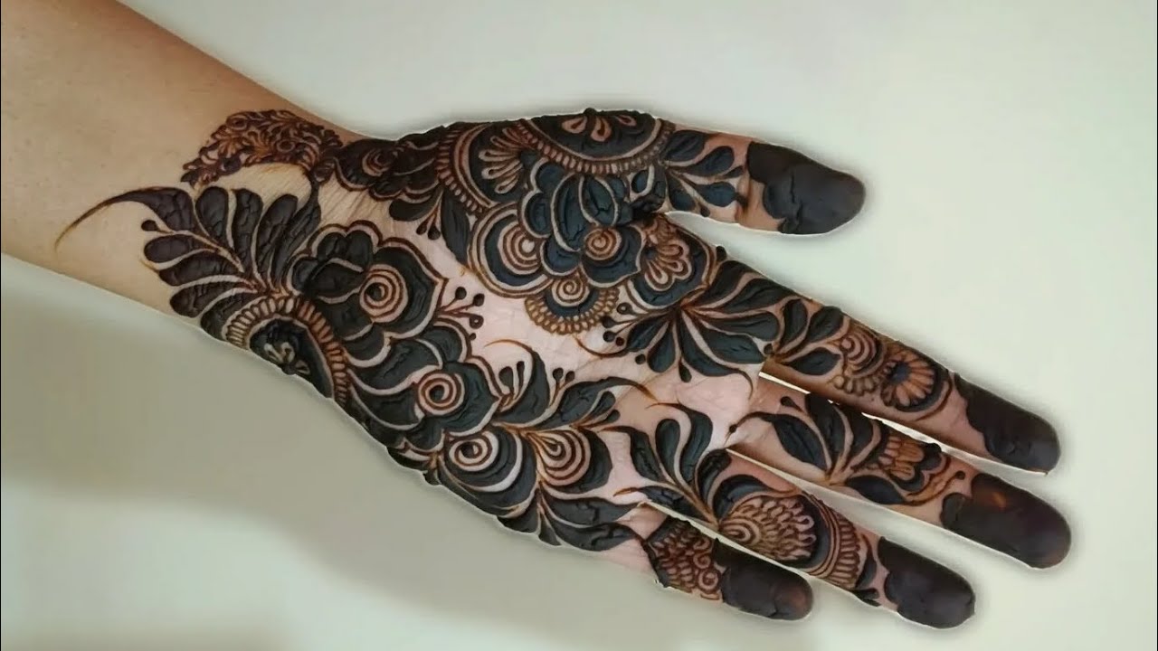 👉New mehndi designs ✨🌺 for 2026||easy step by step method 👍#mehndi #trending #video #viralvideo 