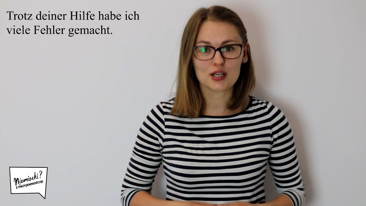 Trotz - co oznacza i kiedy go stosujemy? - przyimek z Genitiv #1