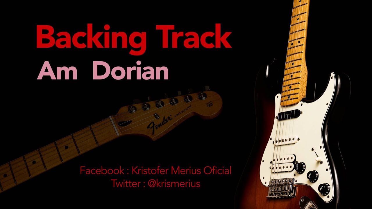Am Dorian Backing Track