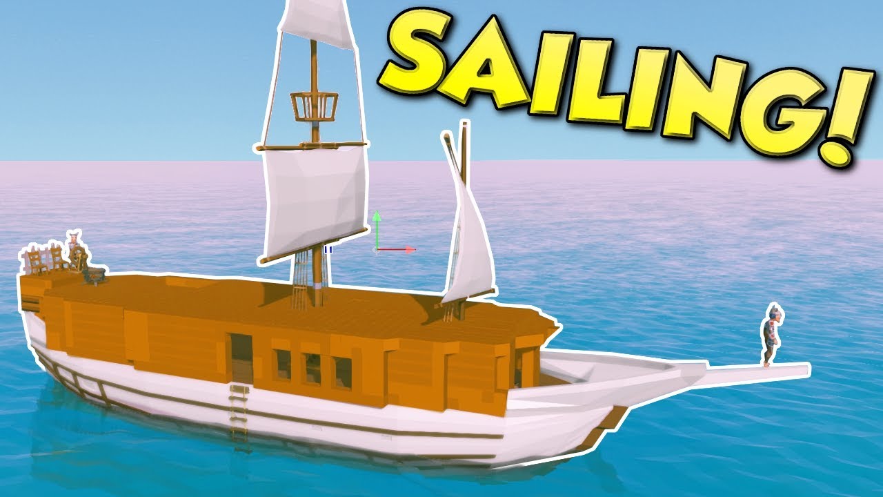 Ylands - LARGE SHIP SAILING! - Ylands Multiplayer Gameplay & Exploration