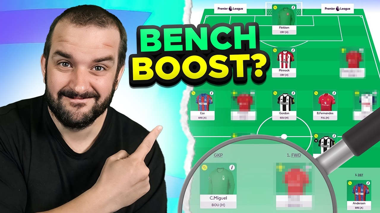 BENCH BOOST GW1 FPL DRAFT TEAM | Fantasy Premier League Tips 2024/25