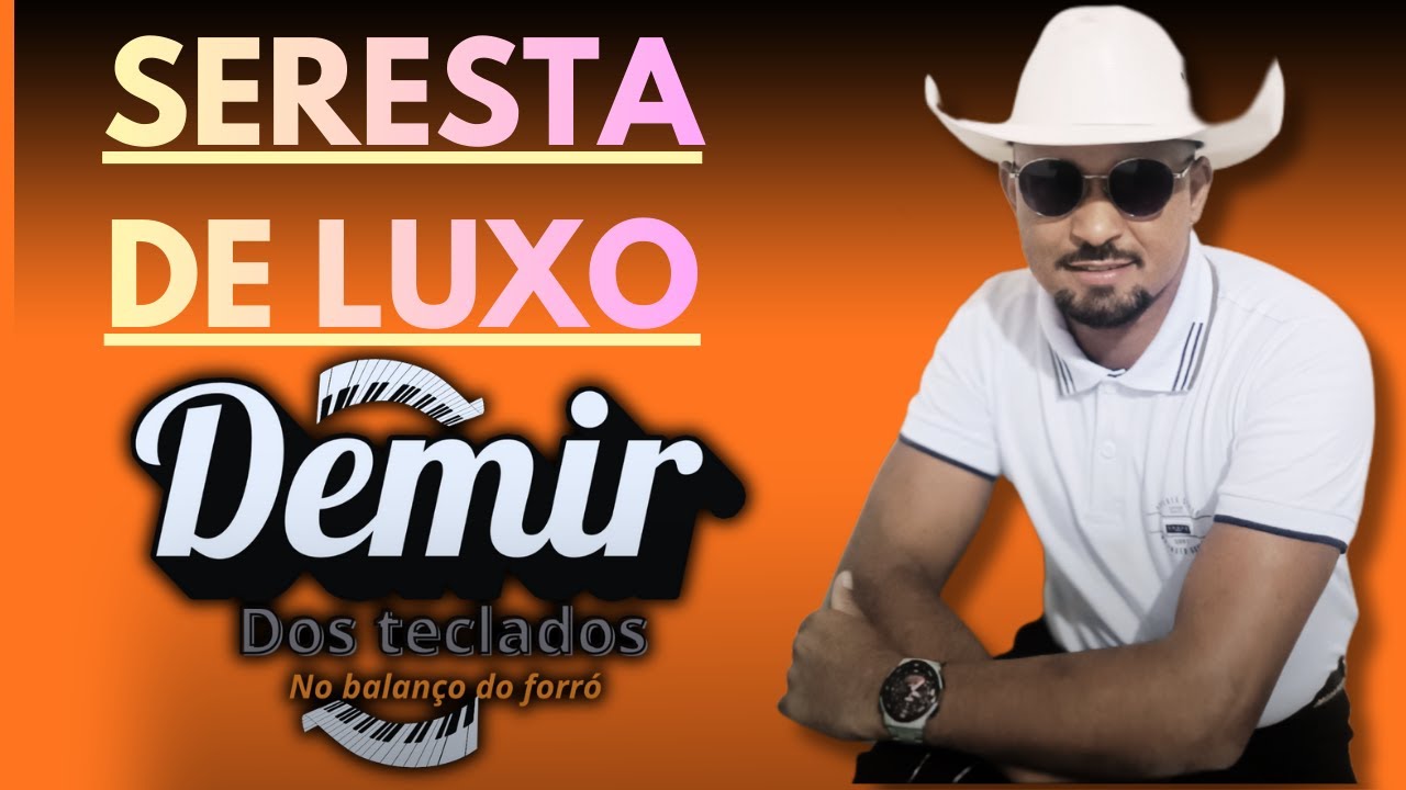 Demir dos teclados seresta de luxo