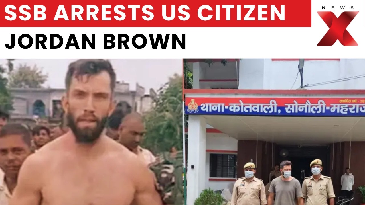 US Citizen Arrested:Illegal Nepal Entry Attempt? US Citizen Jordan Brown Arrested By SSB At Sonauli