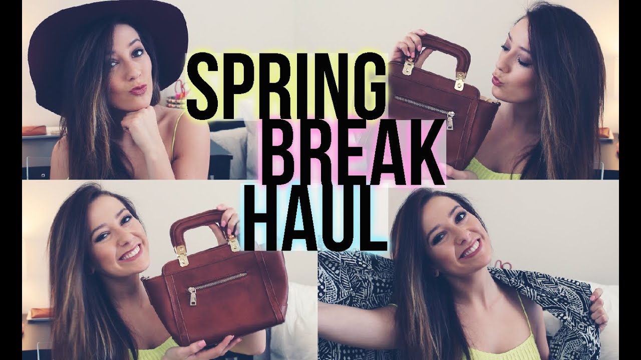 SPRING BREAK 2015 CLOTHING HAUL!