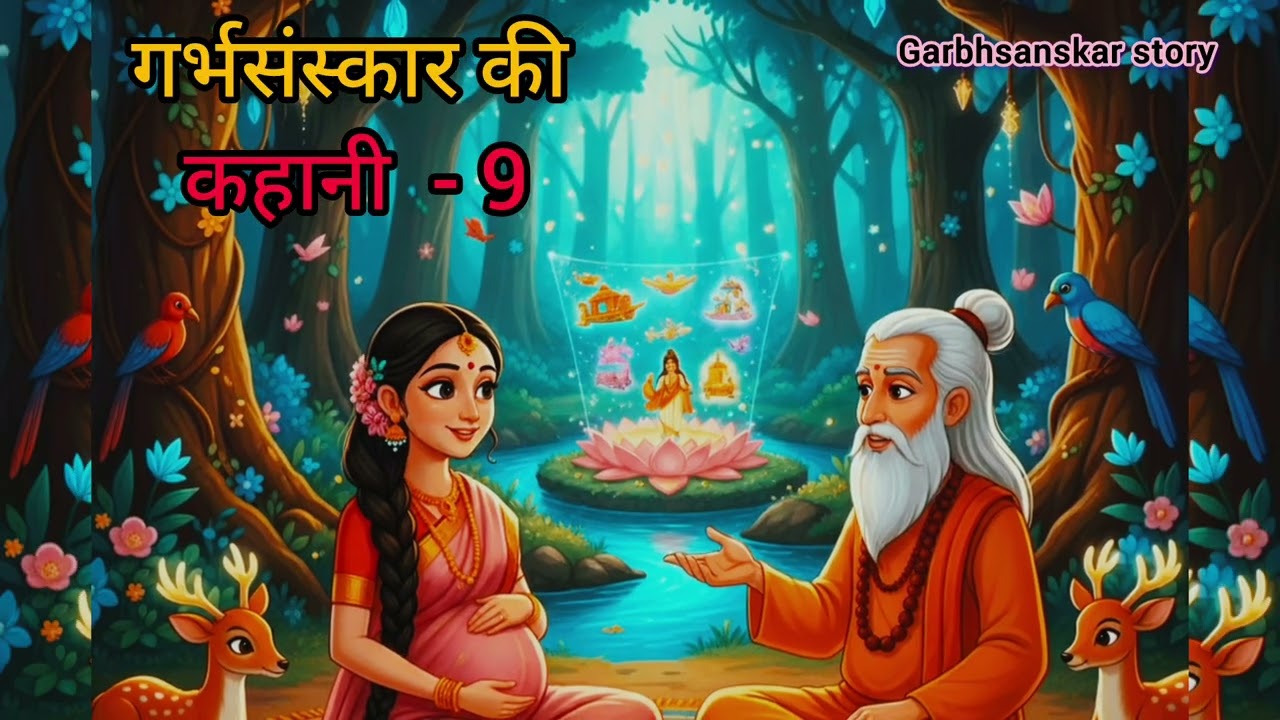 जब माता सीता ने गर्भ में लव कुश को संस्कार दिए | गर्भ संस्कार की अद्भुत कथा