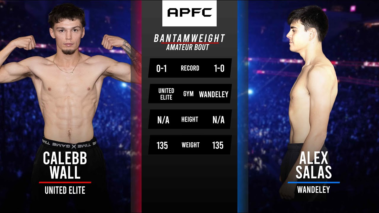 CALEBB WALL vs ALEX SALAS | #APFCRMBL #FULLFIGHT