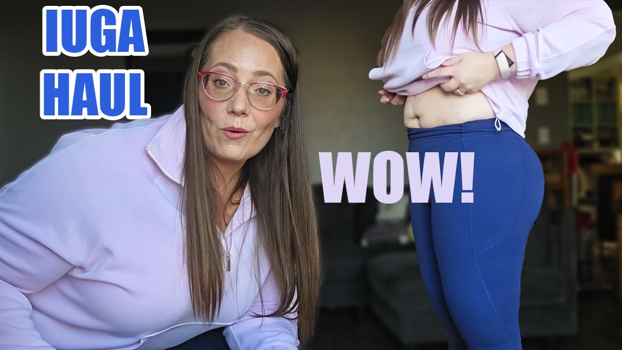 My GLP1 DIET Plan | IUGA Sportswear TRYON HAUL #Iuga #fitnessleggings