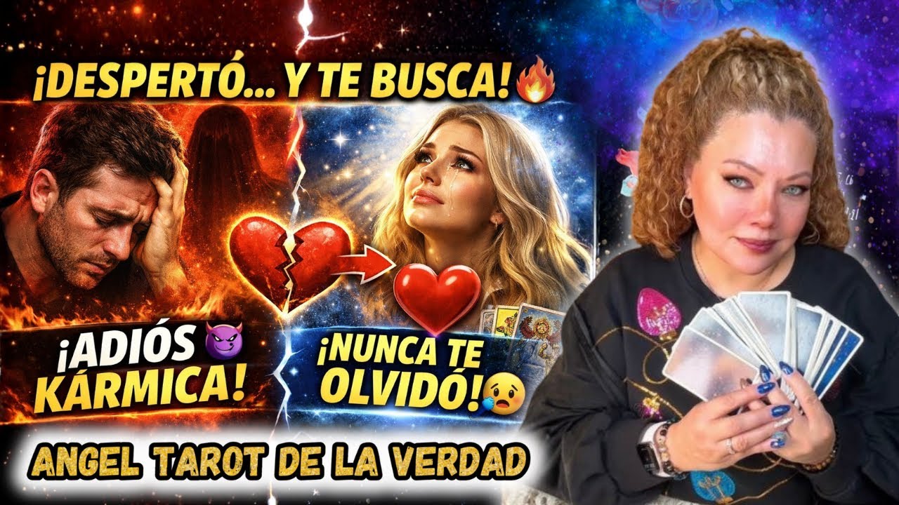 💥LA KÁRMICA CAE… TU LLAMA GEMELA tuvo un DESPERTAR ESPIRITUAL Y ABRE LOS OJOS🔥Te BUSCARÁ🔮