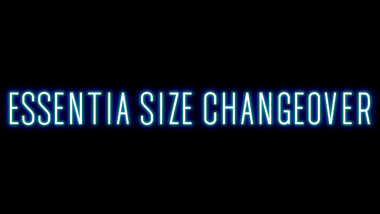 MG2 Essentia size changeover
