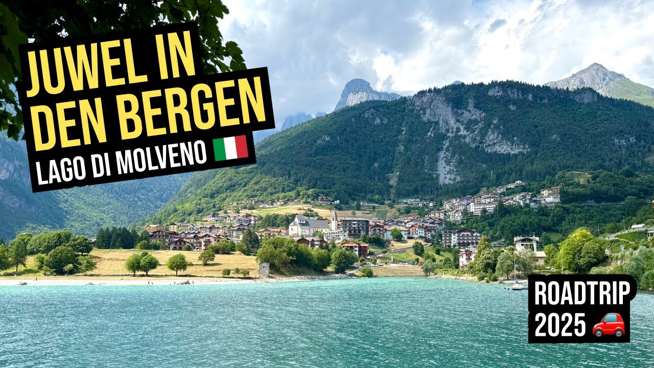 Lago di Molveno 4K | Malfein | Naturpark Adamello-Brenta | Roadtrip 2025