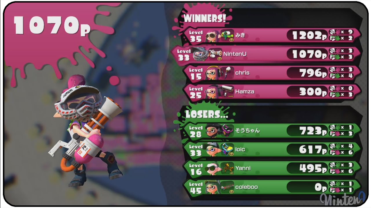 Splatoon Online Gameplay (Refurbished Mini Splatling)