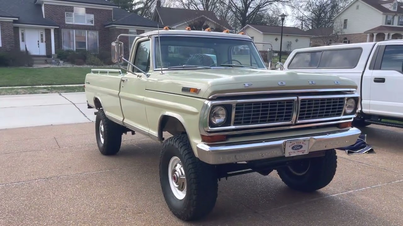 1970 Ford F-250 4x4 Highboy, 2nd Video  March 26,2023    58,140 miles