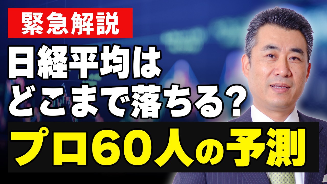 【プロ投資家60人にアンケート】日経平均はどこまで下がる？過去の紛争から読み解く大暴落の底値とプロ60人の相場予測！#日本株 #日経平均 #株価急落 #投資戦略 #中東情勢 #押し目買い #株式投資