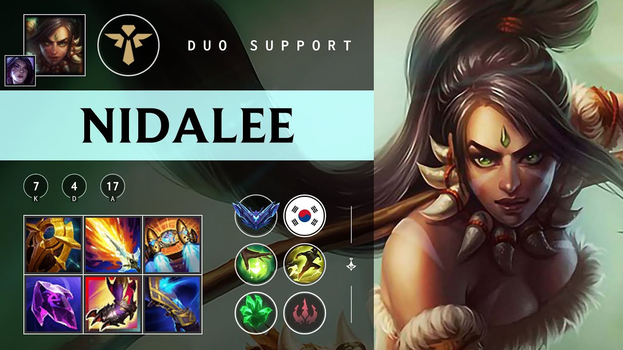 Nidalee Support vs Thresh - KR Diamond Patch 25.24