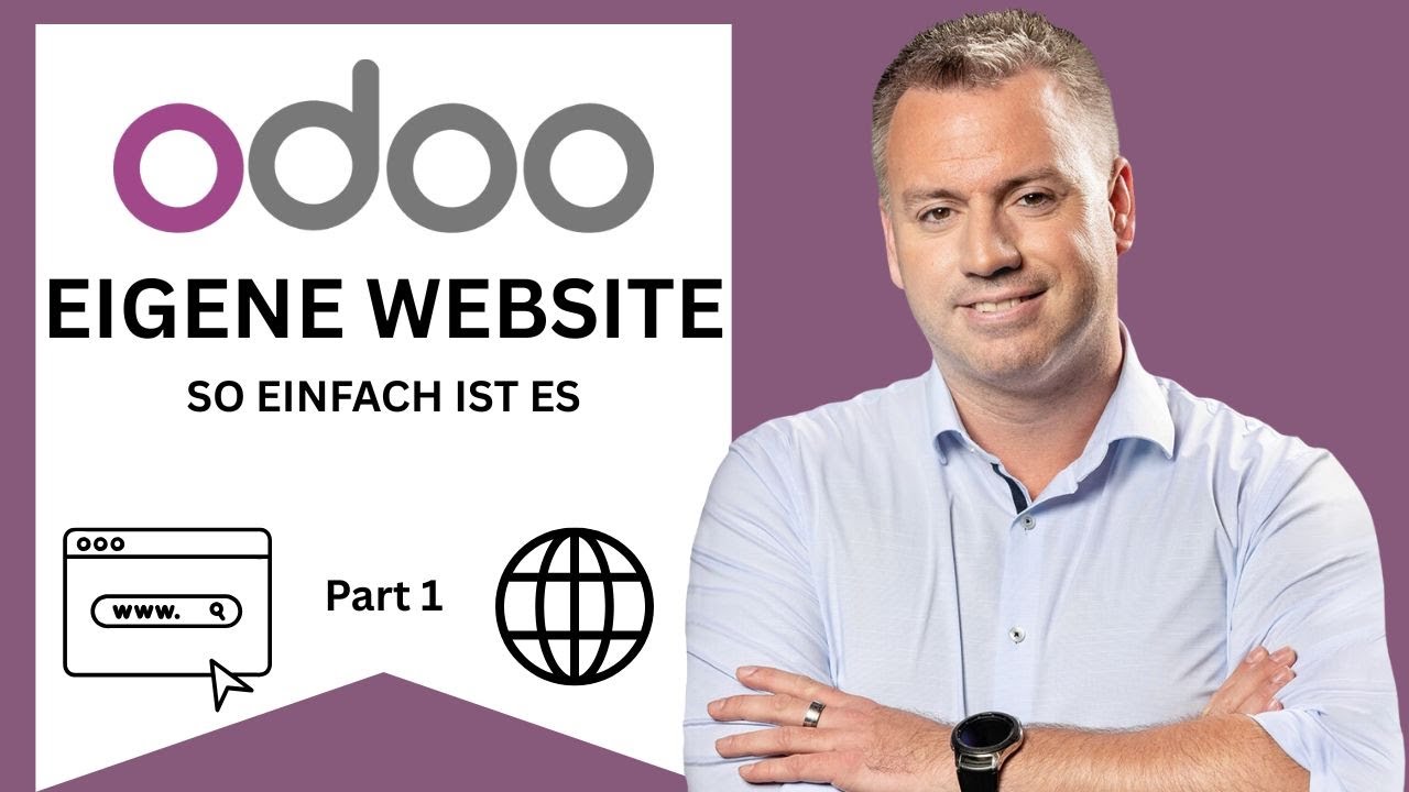 Website erstellen mit Odoo: Das einfachste Tool für Unternehmen (Teil 1)