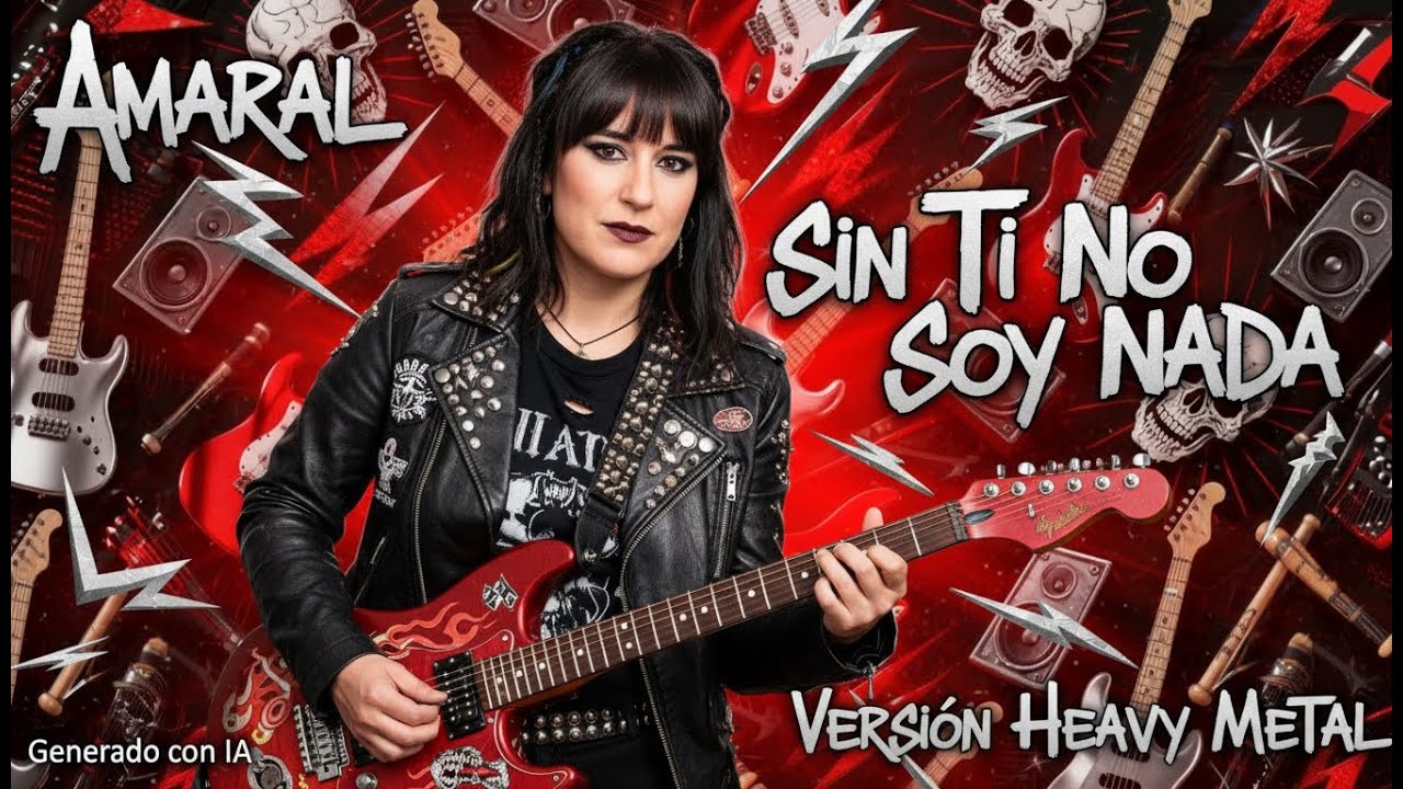 Amaral – Sin Ti No Soy Nada | Cover IA Heavy Metal dosmilero emocional