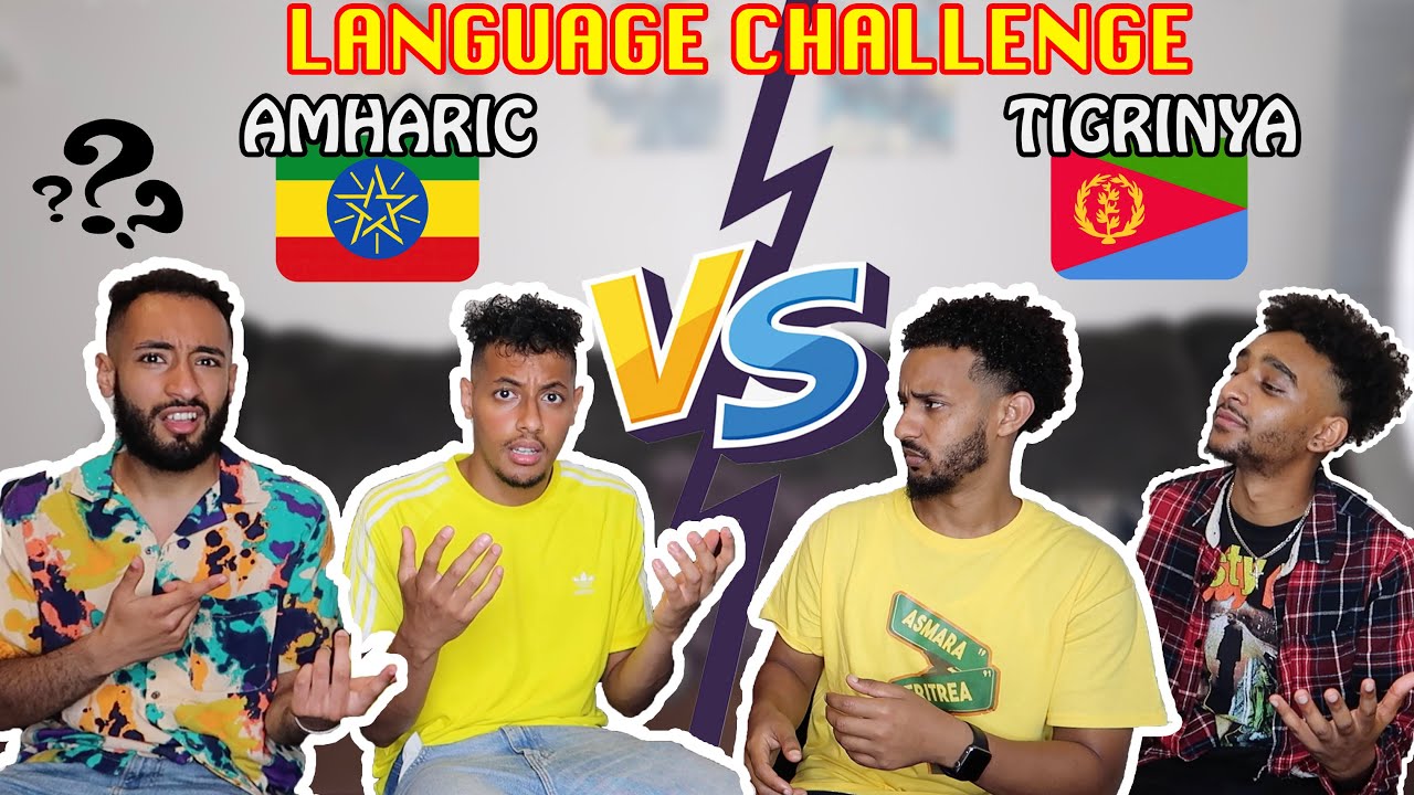GUESSING LANGUAGE CHALLENGE | AMHARIC vs TIGRINYA ( LOSER DOES CRAZY PUBILC DARE ) PART 2 🇪🇹🇪🇷