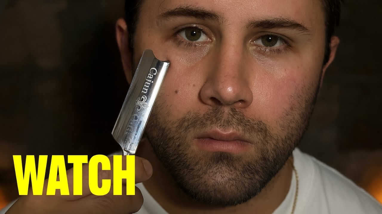 How I Shave My Beard with a Barber Razor