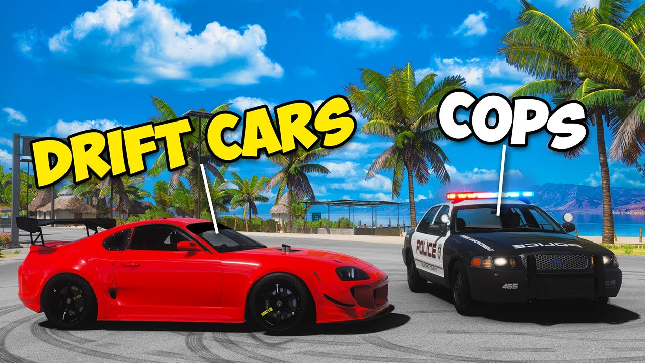 Drift Cars vs Cops! - Forza Horizon 5 (ft. Goosiest)