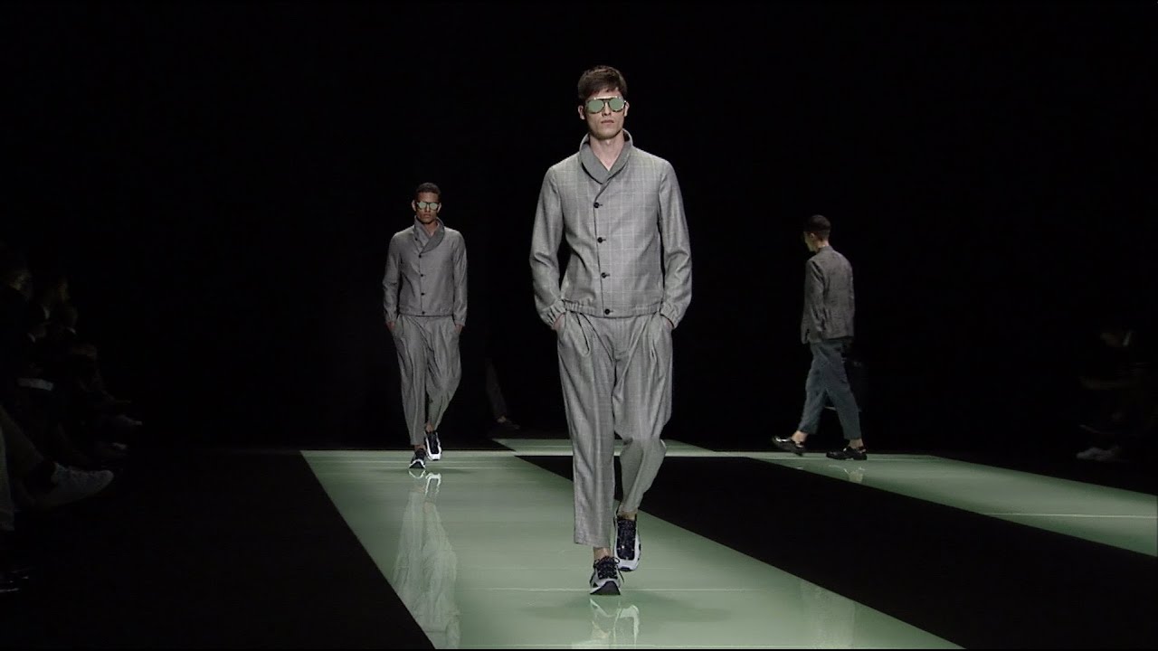 Emporio Armani - 2016 Spring/Summer Menswear Fashion Show